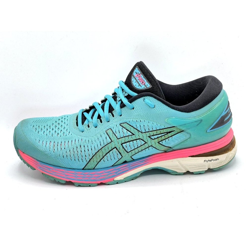 Asics Gel-Kayano 25 Blue Athletic Running Jogging Shoes Women's Size 9.5 - Picture 5 of 11